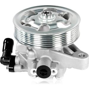21-5495 Power Steering Pump Fit for Accord 2008 2009 2010 2011 2012 2.4L L4, Power Assist Pump with Pulley Replacement for 56100R40A02
