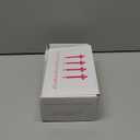 100 Pieces Church Candles- White Taper Candle Unscented with Drip Protectors-for Church Congregational Christmas Vigil-5 Inch Tall x 1/2 Inch Diameter