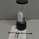 17 Colors Changing Jellyfish lamp with Remote - Jellyfish Tank Table Lamp, LED Night Light for Kids Adults, Aquarium Mood Lamp Home Decor, Party Christmas Gifts for Women Men (Black)