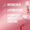 MAYBELLINE Lifter Gloss Lifter Plump, Plumping Lip Gloss with Chili Pepper and 5% Maxi-Lip, Pink Sting, Sheer Bubblegum Pink, 1 Count