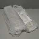 Yieach 4 Pack 15" Acrylic Shelves for Wall, Bathroom, Bedroom - with Adhesive - No Drilling Clear Floating Shelves for Funko Pop, Lego, Action Figures, Nail Polish, Perfume Shelf and Wall Storage & Display