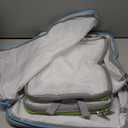 Cambond Compression Packing Cubes for Travel - Lightweight Expandable Travel Bags Luggage Organizers Travel Essentials Compression Cubes for Travel Space Saver for Carry on Suitcases Organizer (4-Piece Set (Weekend/Short Trip Essentials), 01 Beautiful White)