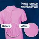 Downy Wrinkle Releaser Spray, All In One Formula, Removes Wrinkles, Static and Odor Eliminator, Crisp Linen Scent, 33.8 Fl Oz, (Pack of 4)