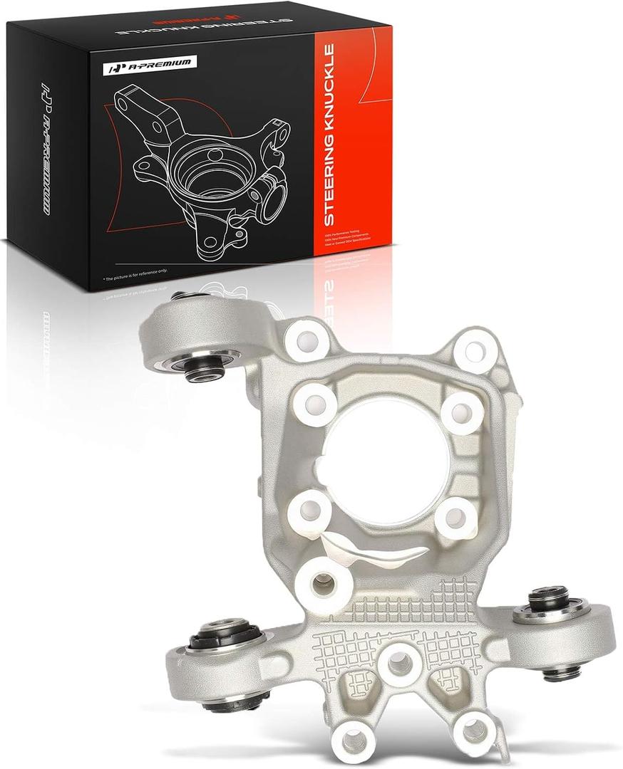 A-Premium Rear Left Suspension Steering Knuckle Compatible with Jeep KL Series Cherokee 2019 2020 2021 2022 2023, Driver Side