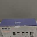 Ganiza Blender for Smoothies, 14Pcs Personal Blender for Shake and Smoothies for Kitchen with 3 Portable Cups (1x24oz & 2X17oz), Single Serve Smoothie Maker, Nutritious Recipe (Black Silver)