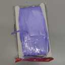 Mega-L Glow in The Dark Party Supplies, 2 Pack Neon Party Decorations 6.6 x 6.6 ft Fluorescent Macaron Light Blue Tinsel Foil Fringe Curtains, Photo Booth Prop Backdrop Streamer, Birthday Party Decor