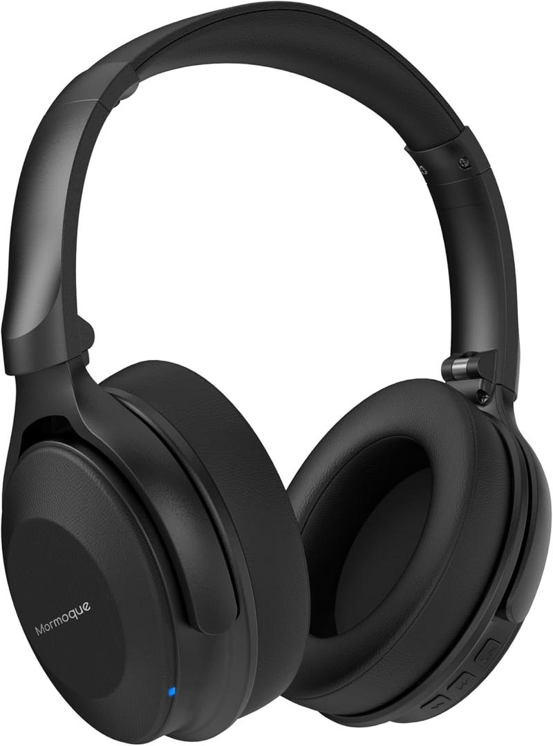 BH005 Over Ear Headphones,Wireless Bluetooth Head Phones,HiFi Stereo Deep Bass,Foldable and Retractable Built-in Mic Hands Free Calls,for iPhone,Ipad,Laptop,Mobile Phones,Desktop Computer