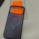 TORRAS Ostand Q3 Air for iPhone 17 Pro Max Case with 360 Magnetic Stand, Fit for MagSafe, Mil-Grade Drop Tested, Camera Control Button, Shockproof Phone Case for iPhone 17 Pro Max 6.9", Midnight Blue