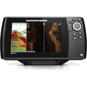 Humminbird Helix 7 G4 GPS Fish Finder with Transducer, Dual Spectrum Chirp Sonar & Side Imaging
