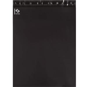KKBESTPACK 100 Pcs 12x15.5 Poly Mailer Envelopes Shipping Bags Self Adhesive Waterproof Bags (Black), 12 x 15.5