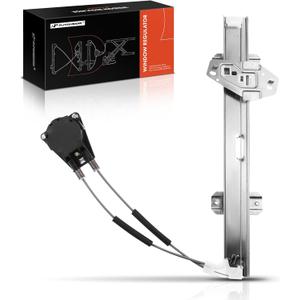 A-Premium Manual Window Regulator Compatible with Honda Civic 1996-2000 Sedan 4 Door Front Right Passenger Side