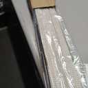 UNISHADES No Drill Cordless Bamboo Roman Shades, 39×64 in, Off White