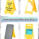 Funny Desk Shelf Decor, Unable Quit Currently Legit Mini Desk Sign