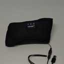 TOPOINT Sleep Mask Headphones Bluetooth Wireless 5.4, Breathable Cotton Eye Mask for Sleeping Side Sleepers Travel Music Headsets with Microphone Handsfree Men Women