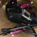 Huffy Ride on Motorcycle for Kids, Ideal for Ages 3-7 Years Old, 6V Ride On Motorcycle, Training Wheels, Realistic Engine Sounds, Simple Wall Charger, Max Weight 65lbs, 2 MPH, Pink