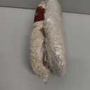 EverFoams Women's Fuzzy Slip-on Slippers Soft Comfy Memory Foam Indoor House Shoes (5-6, Khaki)