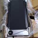 THERUN Walking Pad, 2 in 1 Foldable Treadmills for Home, 2.5HP Under Desk with Handle Bar, 16" Widened Running Belt, with Remote Control (Silver)