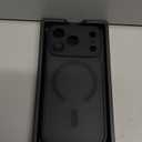 CANSHN Magnetic Compatible with iPhone 17 Pro Case, Upgraded [Full Camera Protection] [Compatible with Magsafe] [Translucent Matte] Shockproof Protective Phone Cover 6.3 Inch - Black