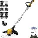 Cordless Weed Wacker for DeWalt 20V MAX Battery - 12" Electric Weed Eater
