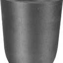 CANALHOUT 1.4kg #1 Silicon Carbide Graphite Crucibles,Crucibles for Melting Metal,Withstand The High Temperature 1800(3272F),Melting Casting Refining Aluminum Gold Silver Copper (1.4KG No.1)