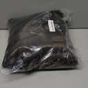 FUTEI Dark Coffee Decorative Throw Pillow Covers 26x26 Inch Set of 2,Soft Fluffy Faux Mink Fur Dyeing Striped Textured Euro Pillow Shams,Modern Home Decor for Couch Bed Living Room, Brown