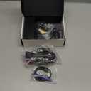 4K Dash Cam Front and Rear Inside, 3-Channel Cars Camera Dash with 170 Wide Angle, Free 64GB SD Card, 5.8GHz WiFi, Night Vision, G-Sensor, Loop Recording, Parking Monitor, USB C, Max 256GB