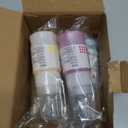 hehua Pigment GI-25 GI25 Ink Refill Bottles Replacement for Canon 25 GI-25 Ink Bottles Compatible with Canon Maxify GX2020 GX1020 Megatank Printers 4 Pack 190ML (Black Cyan Magenta Yellow)