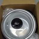 Elite Gourmet ERC003BX Electric Rice Cooker with Automatic Keep Warm Makes Soups, Stews, Grains, Hot Cereals, 6 Cups Cooked (3 Cups Uncooked), Black