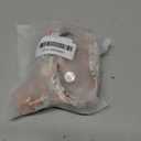 Dog Collar and Leash Set Girls Adjustable Puppy Collars with Floral Bow Tie for Small Medium Large Female Dogs, Orange Flower, Small