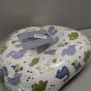 Nursing Pillow & Breastfeeding Pillow  Ergonomic C-Shape for Breastfeeding & Bottle Feeding, Standard Size Breathable with Washable Cover, Hypoallergenic,Tummy Time & Sitting Support (0-12Months)