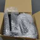 Hotop 2 Pcs Artificial Green Grass Plants in Wood Decorative Planter Pot Wooden Faux Greenery Rectangle Box Table Plant for Tabletop Centerpiece Indoor Decor(13.8 Inch,Black)