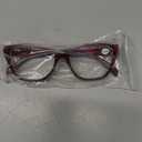 Yogo Vision Magnifying Glasses for Reading, High Magnification One Power Magnifier Readers Cateye for Women 5 pk +4.00