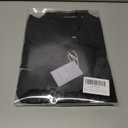 Lion Nardo Oxford Shirts for Mens Long Sleeve Dress Shirts Business Casual Button Down Shirts Untucked Shirts for Men (Black, S)