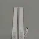 EZVALO 11.8-inch Under Cabinet Lighting, 3 Color Temperatures, Rechargeable Motion Sensor Light Indoor, LED Magnetic Lights with Dimmable for Kitchen, Stairs, Pantry, Closet (Silver)