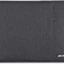 MOSISO Laptop Case 16 inch, 15-15.6 inch Laptop Sleeve Compatible with MacBook Pro 16 M4 M3 M2 M1, HP Acer Dell Lenovo ASUS Notebook, Polyester Vertical Computer Sleeve Bag with Pocket, Space Gray