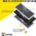 ME21M706BAG/AA ME21A706BQN/AA ME21K7010DS/AC ME21M706BAS/AA ME21R706BAT/AA Microwave Charcoal Filter Replacement for Samsung (2 Pack, Odor Air Purifier Filter)