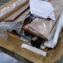 Galnfu Floating Twin Size Bed Frame with LED Light and USB Port Charging Station, Platform Bed with Wooden Storage Headboard, Sturdy Steel Slats,Easy to Assemble, Walnut