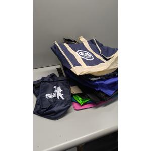 Mix of Grocery bags ,and tote bags Sizes Small, medium, Large