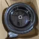 13" Flat Free Wheels Replacement for GOR Garden Cart Tires
4.00-6 Solid Tires with 5/8" & 3/4" Bearings ,300 lb Static Load, Non-Deforming Universal Fit for Hand Trucks/Garden Carts