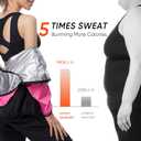 HOTSUIT Sauna Suit for Women Weight Loss Sweat Suits Sauna Jacket Pant Machine Washable Anti Rip for Gym Workout Exercise, XL
