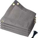 MEANCHEN 90% Outdoor Sun Shade Cloth 8' x 15' Pergola Shade Cover for Deck Backyard Patio Garden Breathable Sunshade Fabric with UV Protection Privacy Sun Screen for Porch, Carport, Pool Gray