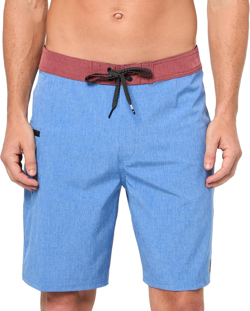 Rip Curl Mens Hybrid Short, Mirage Boardwalk, 21" Outseam Mens Boardshorts (38, Blue Yonder)