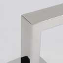 TocTen Bath Towel Rack - Square Base Thicken SUS304 Stainless Steel Towel Bar for Bathroom, Bathroom Accessories Towel Rod Heavy Duty Wall Mounted Towel Holder. (Chrome, 12)