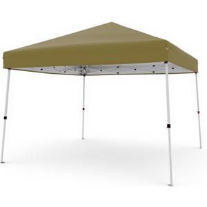 Canopy Tent, GarveeLife 10X10 FT Pop Up Canopy Outdoor Instant Tent Slant Legs with Carrying Bag, Portable Gazebo Shelter for Patio Deck Garden Beach - 8X8 FT Canopy Cover