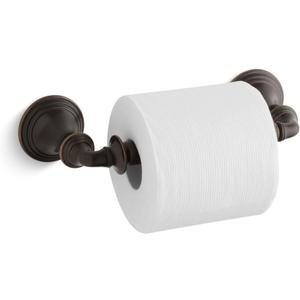 KOHLER K-10554-2BZ Devonshire Toilet Paper Holder, Secure Mount, Elegant Design, Oil Rubbed Bronze