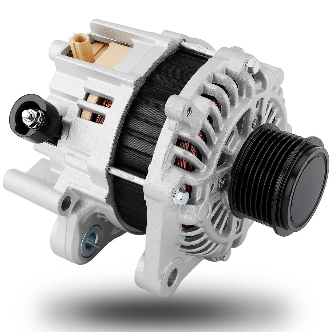 Dacall 14489N Alternator for Honda Accord L4 2.4L 2013-2017 (Automatic CVT Transmission Only), 110A 12V CW 7-Groove Clutch Pulley, Replaces 31100-5A2-A02, A005TL0581