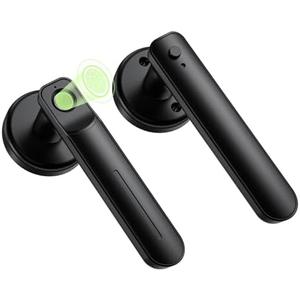 Fingerprint Door Lock, Door Locks for Bedrooms, Keyless Entry Door Lock with Fingerprint/Key-Smart Door Lock for Home, Hotel, Office, Apartment