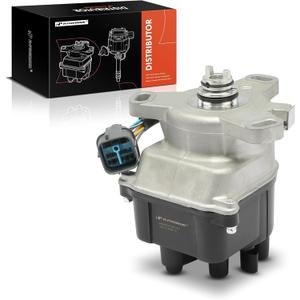 A-Premium Ignition Distributor with Cap and Rotor Compatible with Honda Civic 1996 1997 1998, Civic del Sol 1996-1997