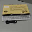 TECKNET Bluetooth Keyboard Rechargeable, 4-Device (2.4G+3BT) Wireless Keyboard, Ultra-Slim Quiet Typing, 14 Hotkeys Computer Keyboard for PC/Laptop/Smart TV/Tablet/iPad (Sliver+Black)