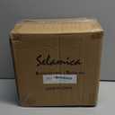 Selamica Porcelain 26 Ounce Pasta Bowls Set of 6, 8 inch Wide and Shallow Salad Bowls, Serving Bowls, Microwave & Dishwasher Safe, Sturdy & Stackable, Variety of Colors